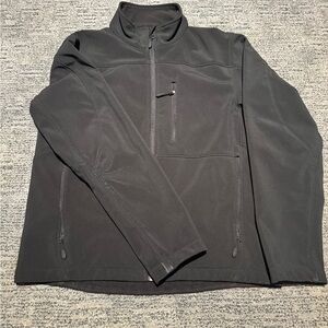 Kirkland Signature Men's Black Softshell Jacket